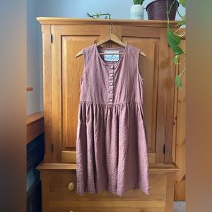 Not Perfect Linen Mama Dress